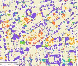 AI’s role in monitoring urban dynamics using aerial imagery.