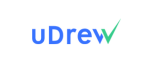 udrew logo scroll